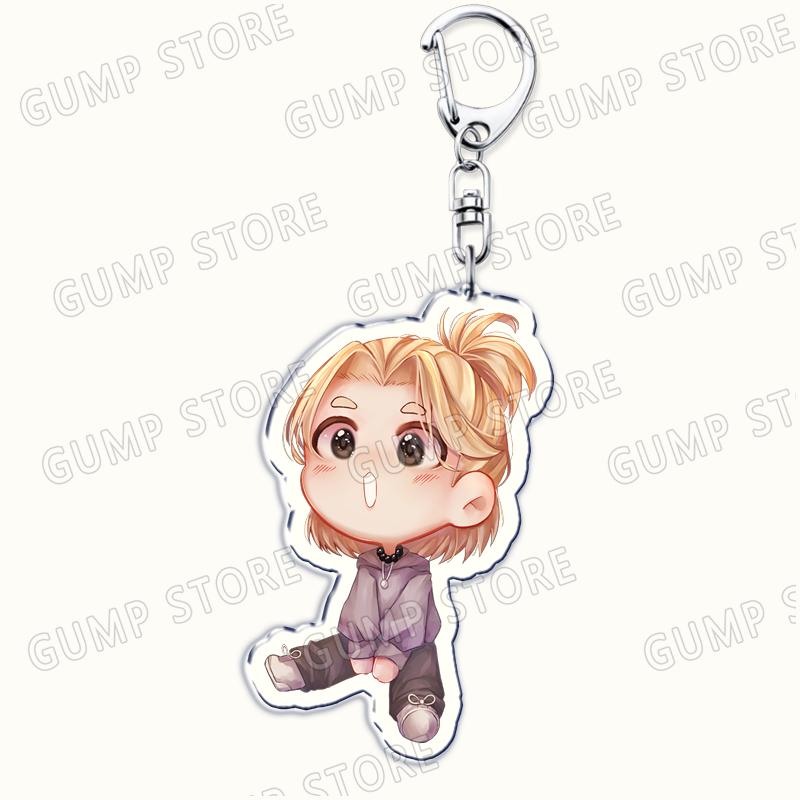 Kpop Band P1h Keychains for Women Accessories Jiung Jongseob Theo Soul Intak Yoon Keeho Keyring Fans Friends Gifts
