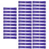 40pcs 10ml Travel Size Mouthwash Packets Whitening Teeth Mouthwash Refreshing Breath Mouthwash for Oral Care Purple