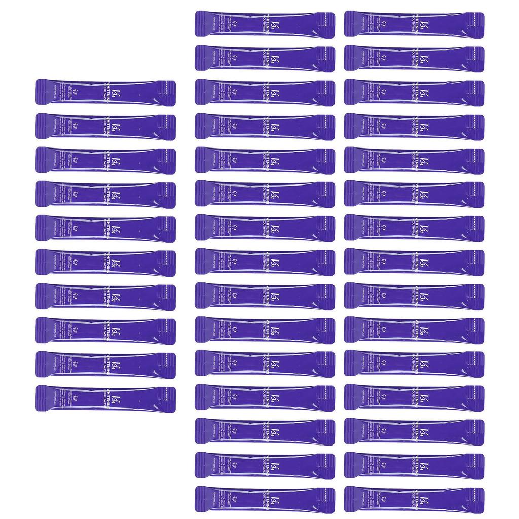 40pcs 10ml Travel Size Mouthwash Packets Whitening Teeth Mouthwash Refreshing Breath Mouthwash for Oral Care Purple