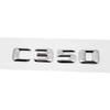 Alloy ABS Car Letter Stickers Rear Trunk Badge for Mercedes Benz C Class C240 C250 C260 C280 C300 C320 C350 C400 C500 Emblem RV1