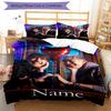 3pcs Custom Name Sam and Colby Bedding Set Duvet Cover Closure Includes 1 Duvet Cover & 2 Pillowcases, Soft and Comfortable for All Seasons.