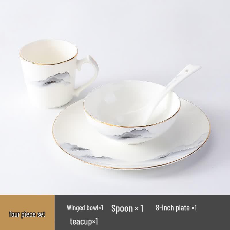 High-End Oriental Charm Tableware Set