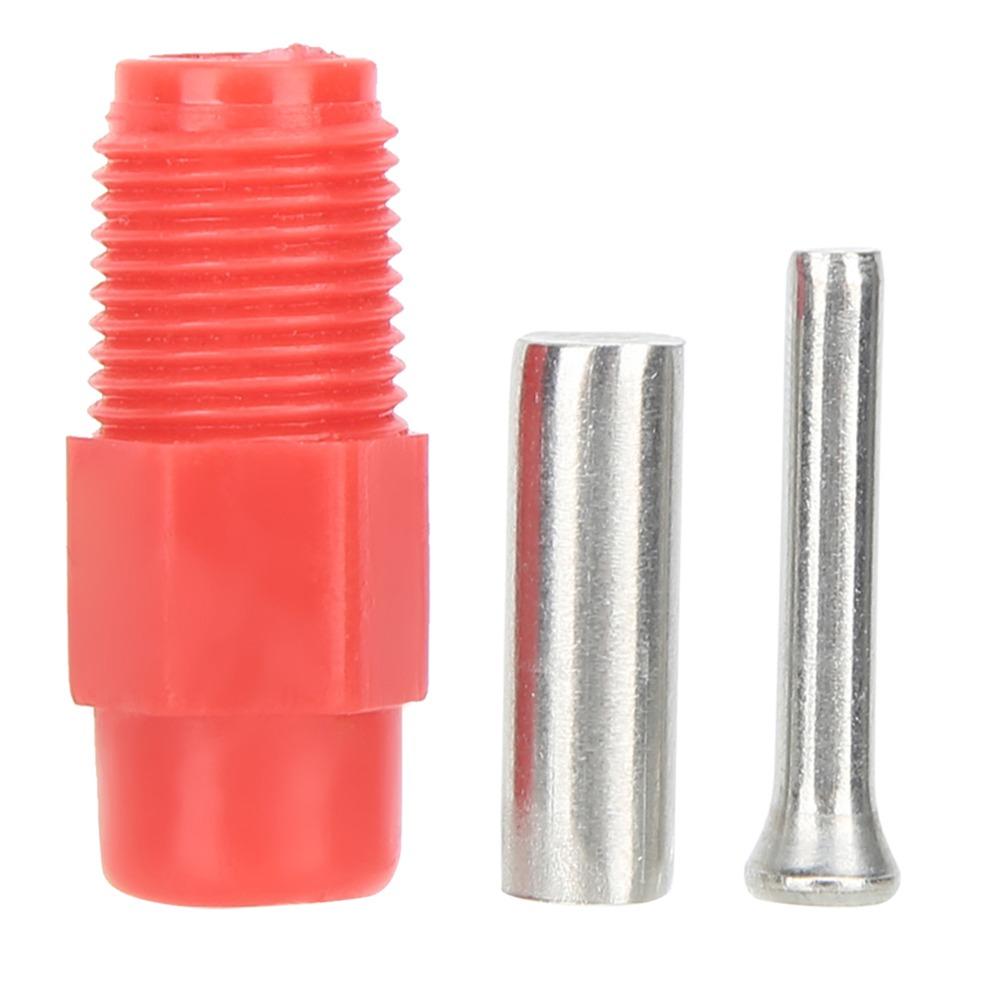 40pcs Plastic Poultry Waterer Red Drinking Nipple Easy Installation Farming Accessories Large Scale