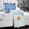Summer Cool Gift Quilt Set: Washable Cotton Comforter & Thin Quilt