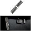 Car Dead Pedal Foot Rest Pedal Cover for Jaguar XE XF E-Pace F-Pace for Range Rover Velar 2016-2019 Stainless Car Accessories