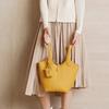 TC Top Layer Cowhide Grain Surface, High-end Feeling, Hundred Hand Picked Vegetable Basket Bag, New Temperament, Single Shoulder Crossbody Women's Bag