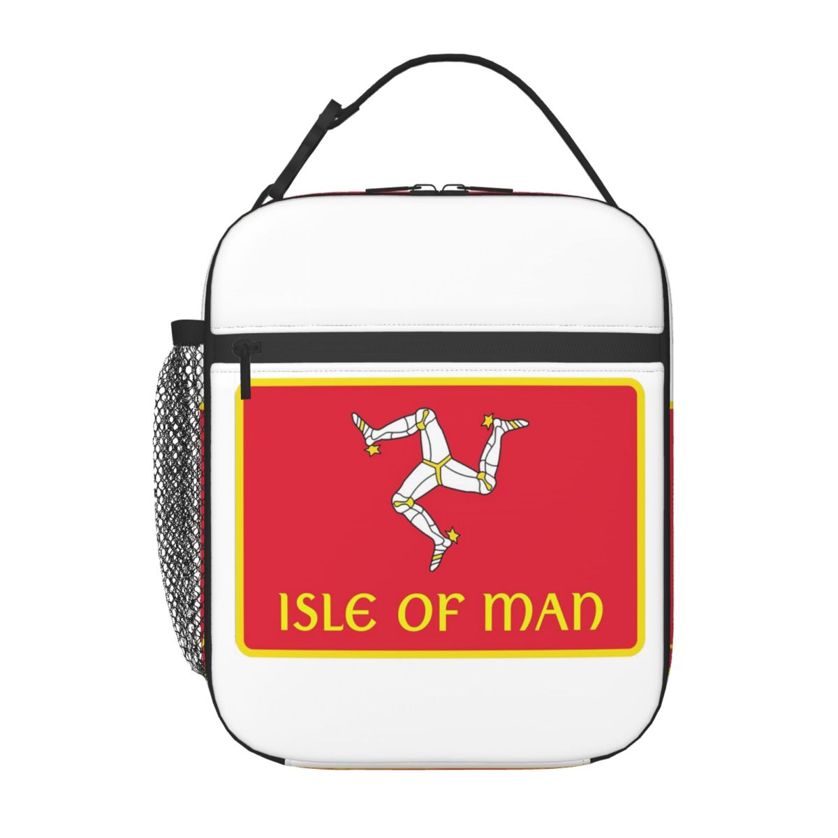 Isle Of Man Motorcycle Racing Insulated Lunch Bag for Women Children Portable Food Boxes Thermal Lunch Box Tote One Size
