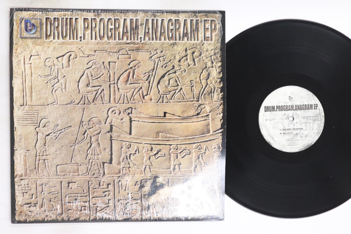 

12inch Record VARIOUS Drum Program Anagram EP TBHR006 THA BLUE HERB 2000 Japan Japanese Club Dance Used