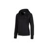 Zip-Up Hooded Raglan Long Sleeve Jacket Women Jackets Black 2032C925-001