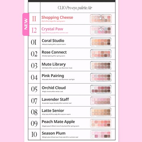 CLIO PRO EYE PALETTE AIR (03 Mute-Bibliothek)