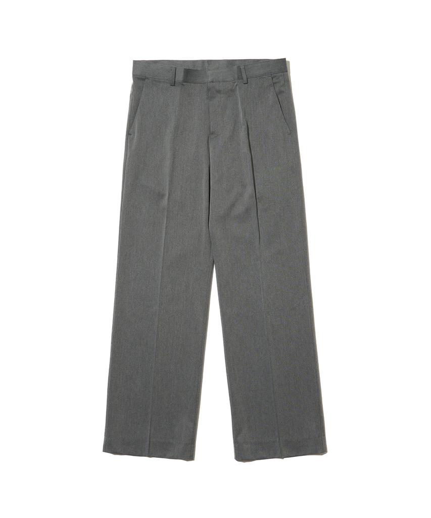 ANALOG MOOD Semi-Wide Slacks (Charcoal)