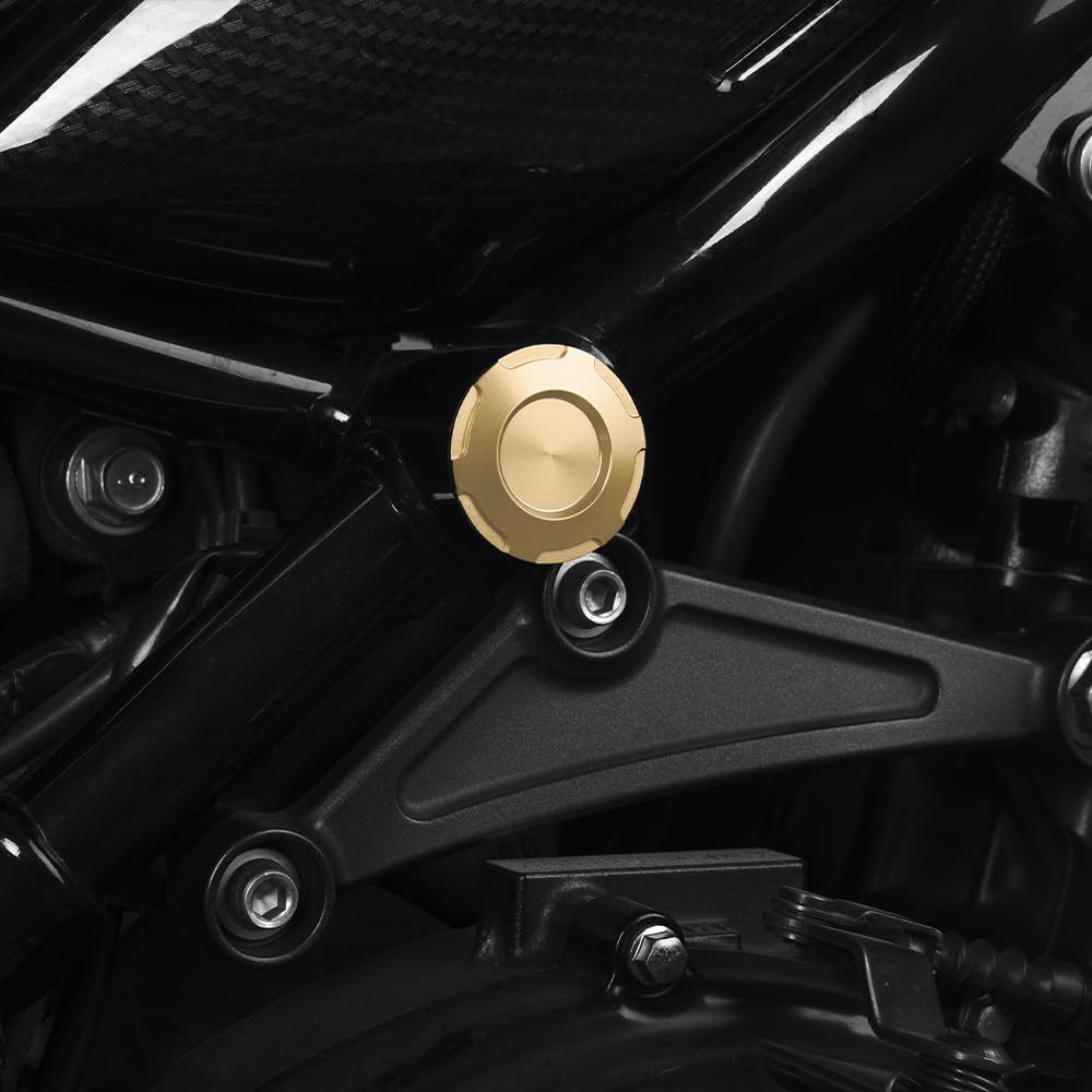 Z900RS Frame Frame Frame CNC Decorative Covers for Z900RS SE CAFE 2019 2020 2021 2022 2023 2024 2018-2025 Plugs, Covers, Caps, Guards, (Champagne