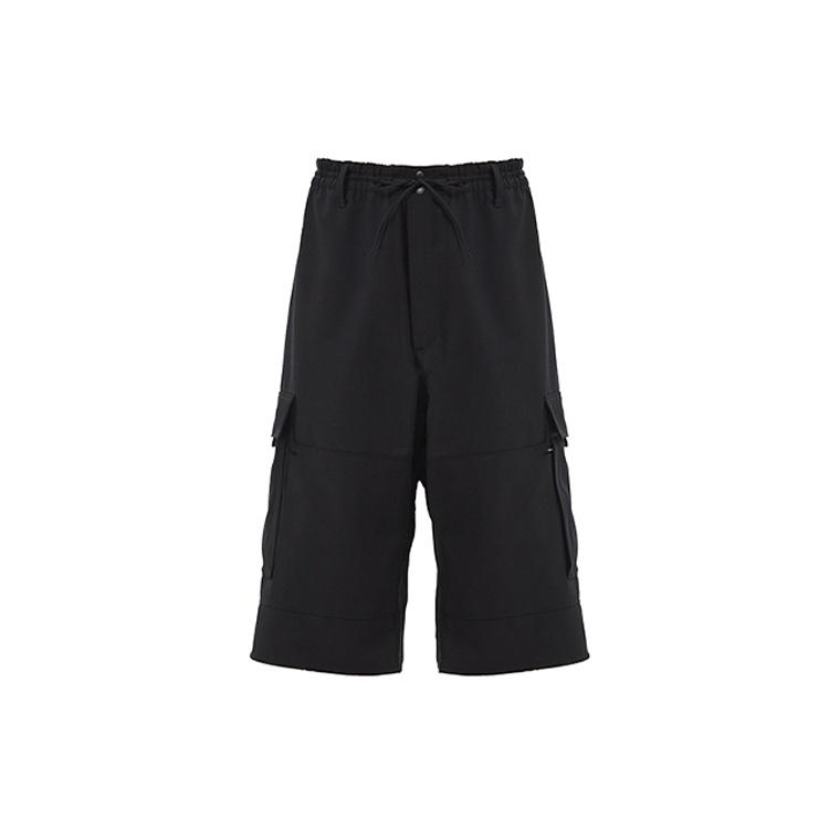 adidas Y-3 Classic Refined Wool Stretch Cargo Shorts Black Men s FN3401 M