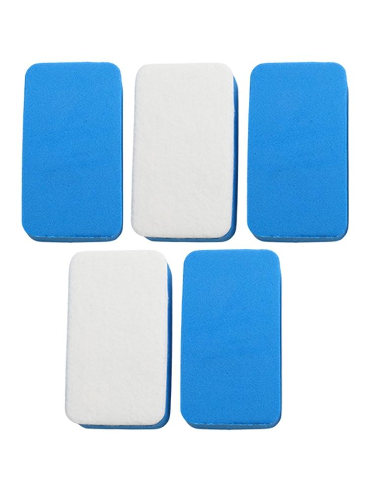 Car Glass Oil Film Cleaning Sponge Wiper with Felt Brush for Auto Windshield