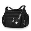 Bag Women's Large Capacity Shoulder Bag Waterproof and Wear Resistant Multi Pocket Commuter Leisure Outdoor Crossbody Bag
