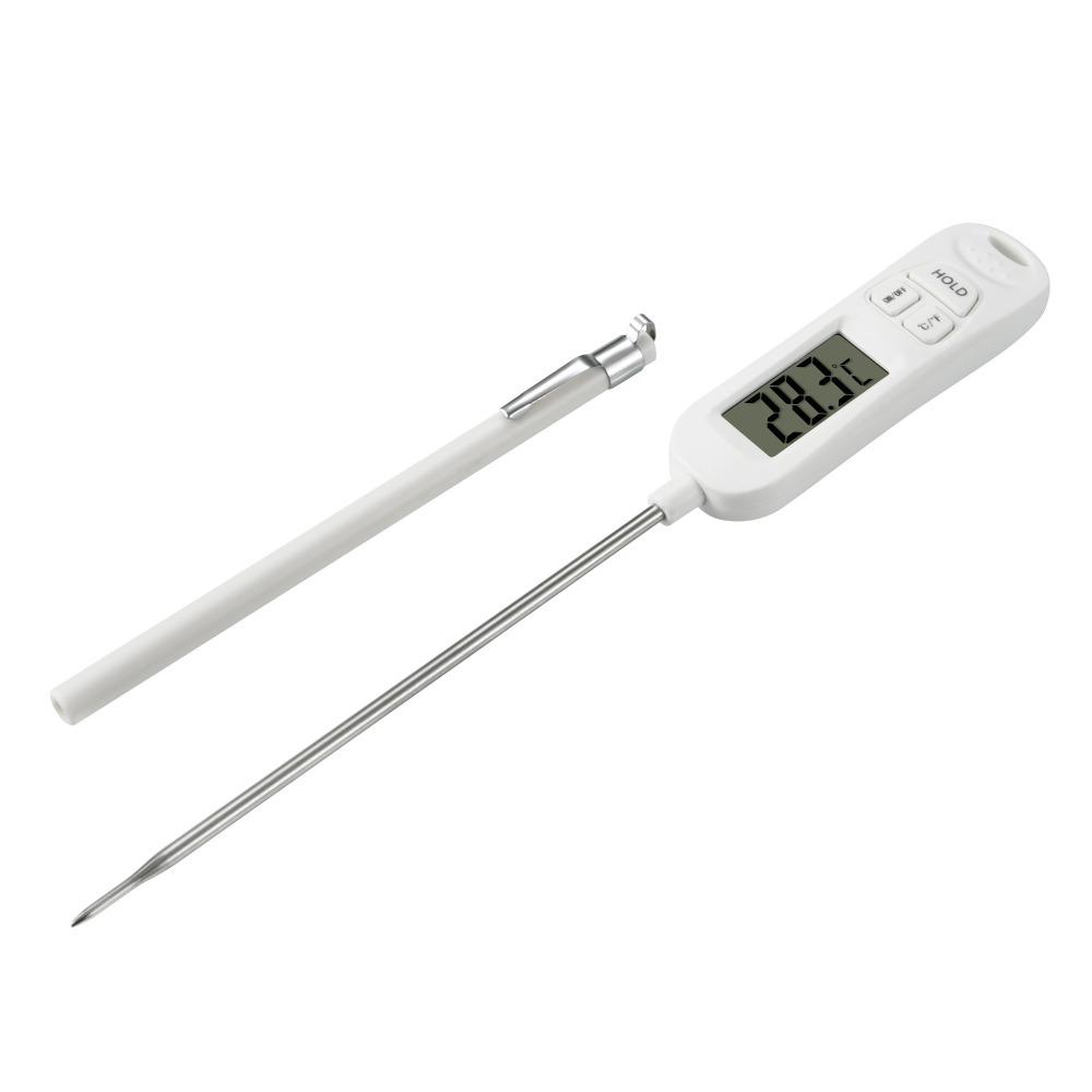 Instant Read Milk Thermometer Waterproof Meat Temperaure Sensor Meat Thermometer Candy белый