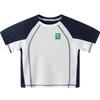 Boys' Ice-Feel Breathable Color-Block Sports T-Shirt
