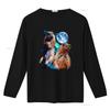 Einzigartiges 3-Mond-Präriehund-Kunst-T-Shirt Perfekt für Nagetier-Eichhörnchen-Welpen-Liebhaber vintage Gewaschenes Unisex Designer-Kleidung Stilvoll