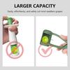 Grape Fruit Slicer Cutter – 4‑Blade Stainless Steel for Grape Tomato Cherry Kitchen Gadget, Salad & Cake Decoration Tool