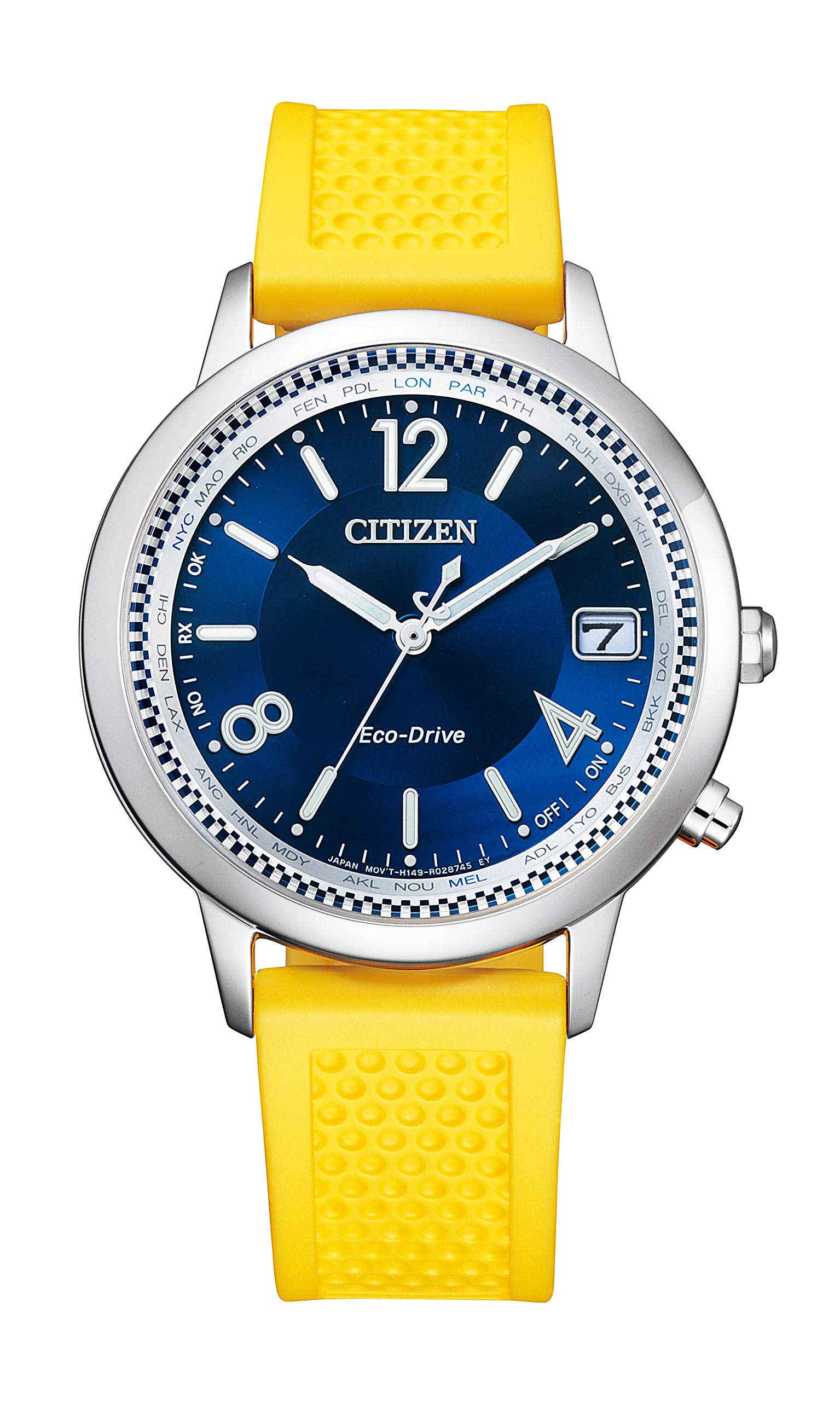 

[Citizen] Watch Citizen Collection Eco-Drive Radio Watch Direct Flight CB1101-03L Women s Yellow