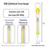 Cylindrical Spring Scale: Newton Pull Gauge 1N-30N Mechanical Teaching Instrument