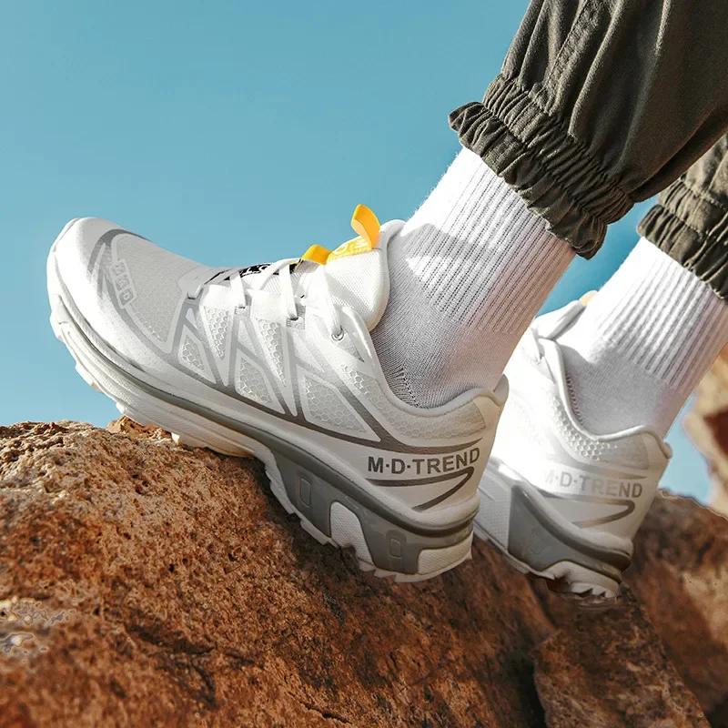 Vintage Dad Schuhe für Damen Outdoor Rutschfest Cross-Country Bergsteigen Tide Schuhe Liebhaber Lässig Laufen Sport Herren