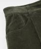 FRIZMWORKS Corduroy Wide One Tuck Pants _ Olive