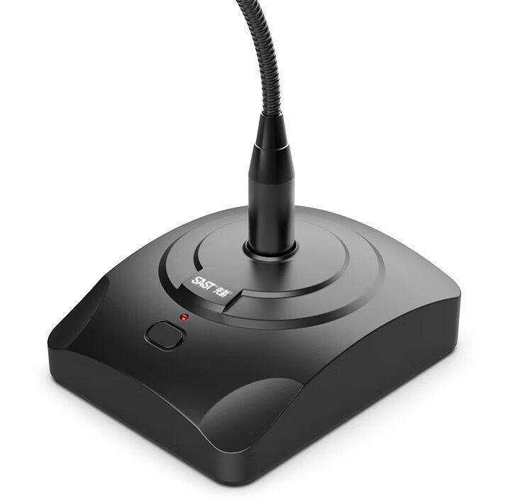 Xiangke OK-32 Wireless Dual Gooseneck Desktop Microphone for Live Broadcasts and Conferences