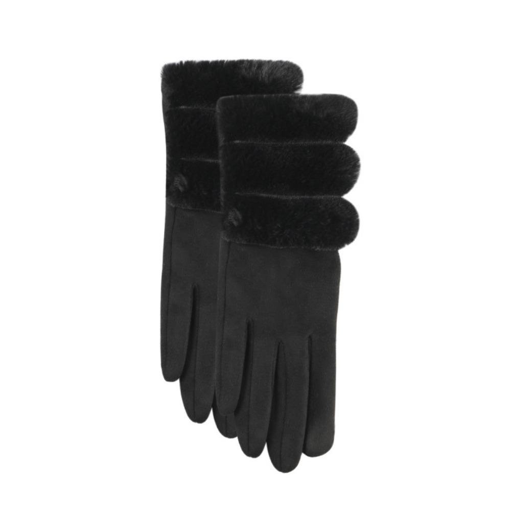 Thickened Touch Screen Gloves Winter Drive Cycling Gloves New Women Fleece Gloves