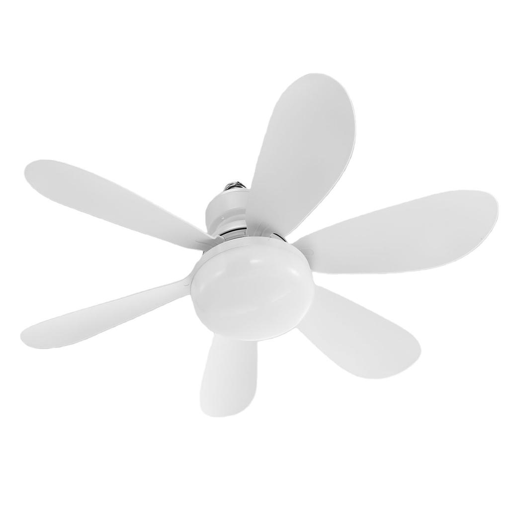 E27 Ceiling Fan Light 3 Wind Speed Dimmable LED Ceiling Fan with Remote Control for Bedroom Kitchen Dining Room