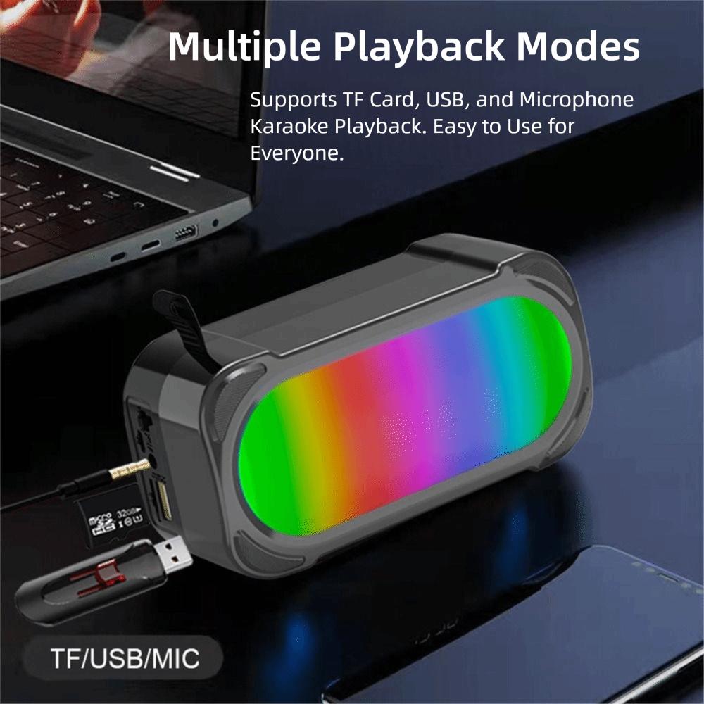 Powerful Bluetooth Wireless Speakers Subwoofer Portable Small Speaker Car Audio Bass  Home Outdoor