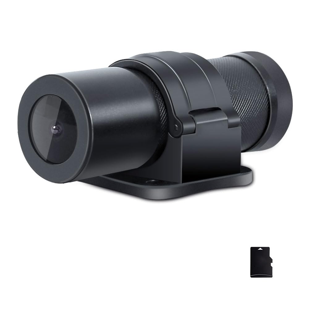 

VSYSTO 1080P Motorcycle Dash Cam Helmet Camera, WiFi, 150° Wide Angle, G-Sensor, Small, Automobile, Helmet handle чёрный