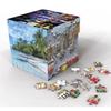 Puzzle 3D - EDUCA - Cube Voyage - 216 Pieces - 6 Puzzles de 36 Pieces - Défi Ludique 8 Ans + (20124)