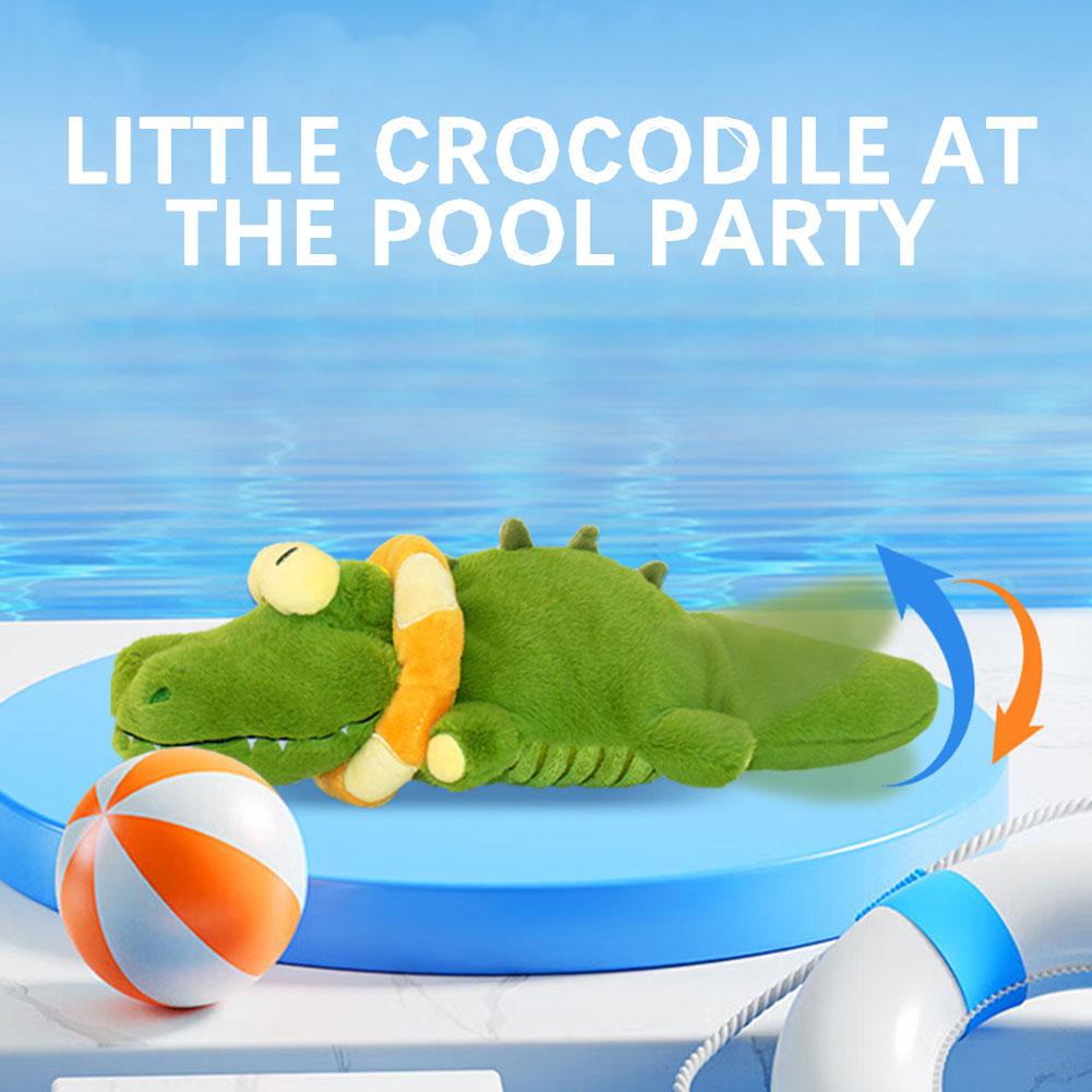 Crocodile-Squeaky Pet Toys For Small Medium Large Dogs Soft Plush Chewing Puppy Toys To Keep Them Busy Pets Dogs Present