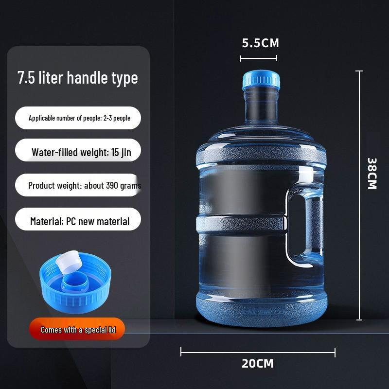 Food Grade PC Portable Water Dispenser - Thickened Empty Bucket for Mineral Water and Tea Bar Use