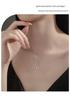 Tender Sprout Leaf Necklace: 925 Sterling Silver, Forest Style, Versatile Clavicle Chain, Exquisite Gift for Women