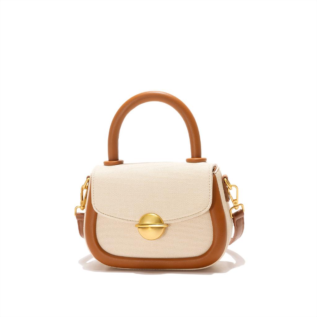 2024 Summer New Niche Design High-End Women's Handbag Fashionable Versatile Saddle Bag Single Shoulder Crossbody Bag