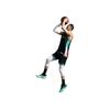 Li Ning CBA Series Striped Color Block Mid Waist Straight Leg Basketball Shorts Men Shorts Black AAPU097-1