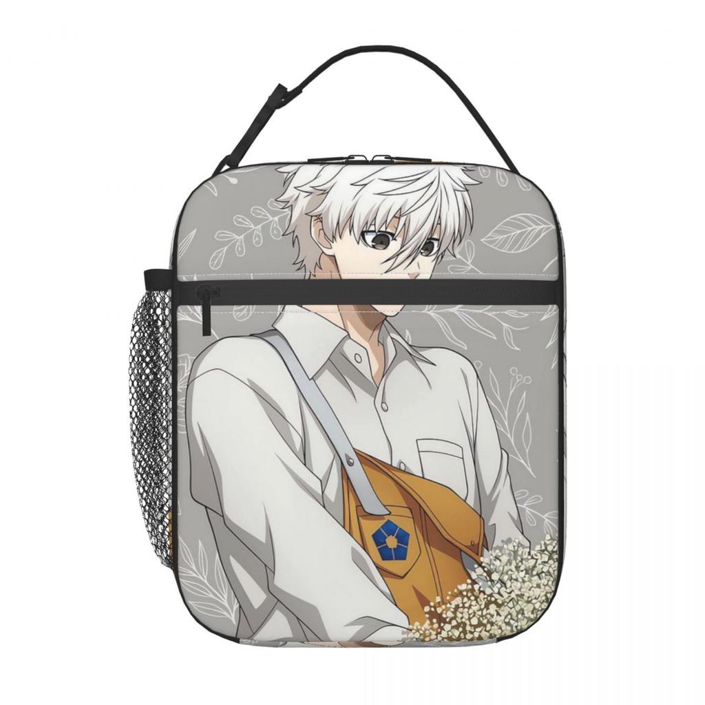 Anime Blue Locks Insulated Lunch Bag for Women Kids Portable Food Boxes Thermal Lunch Box Tote