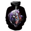 Halloween 2022 New Couple The Nightmare Before Christmas Skeleton Jack Christmas 3D Digital Print Clothes Animation