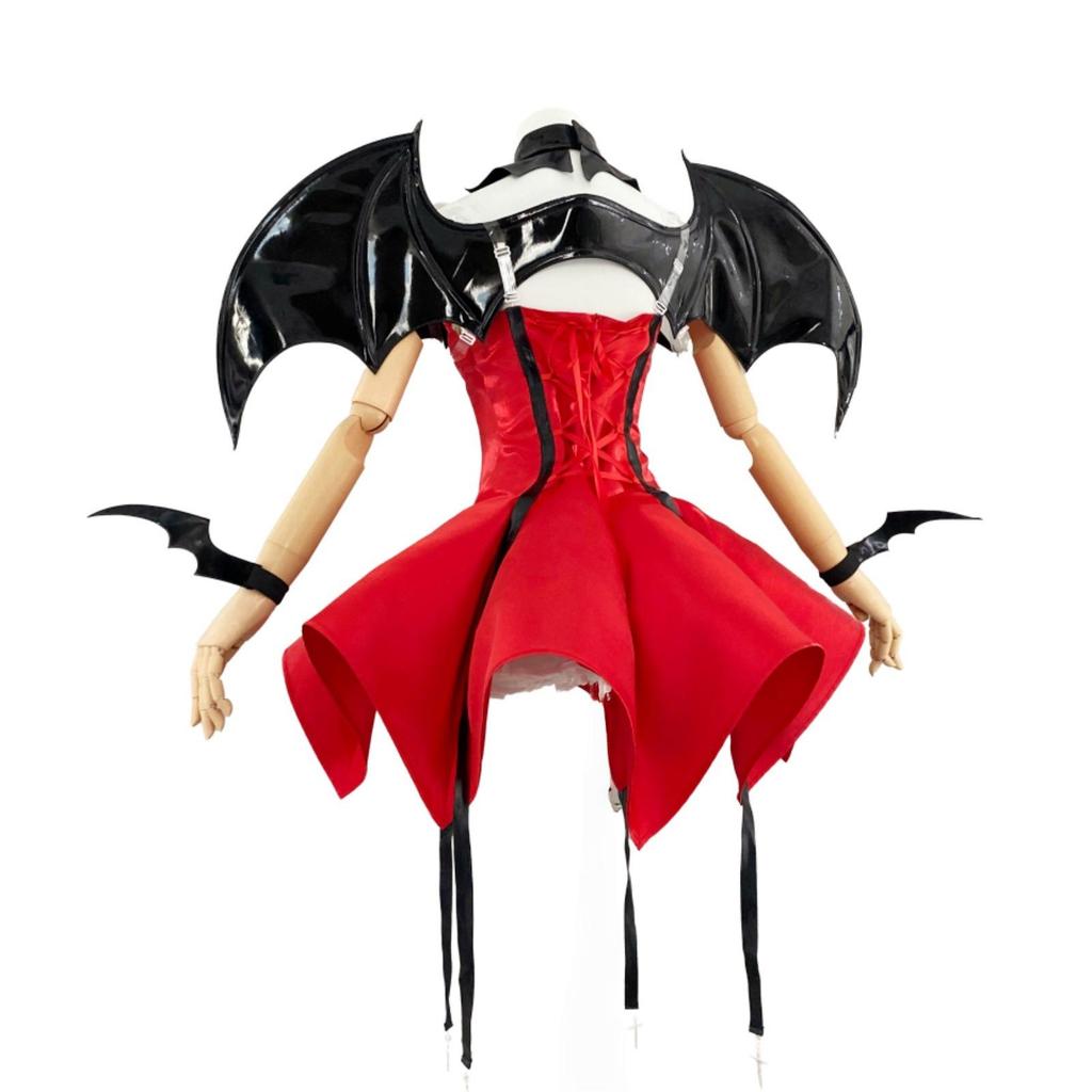 Shugo Chara Tsukiyomi Utau Teufelsverwandlung Cosplay Kostüm Komplettset