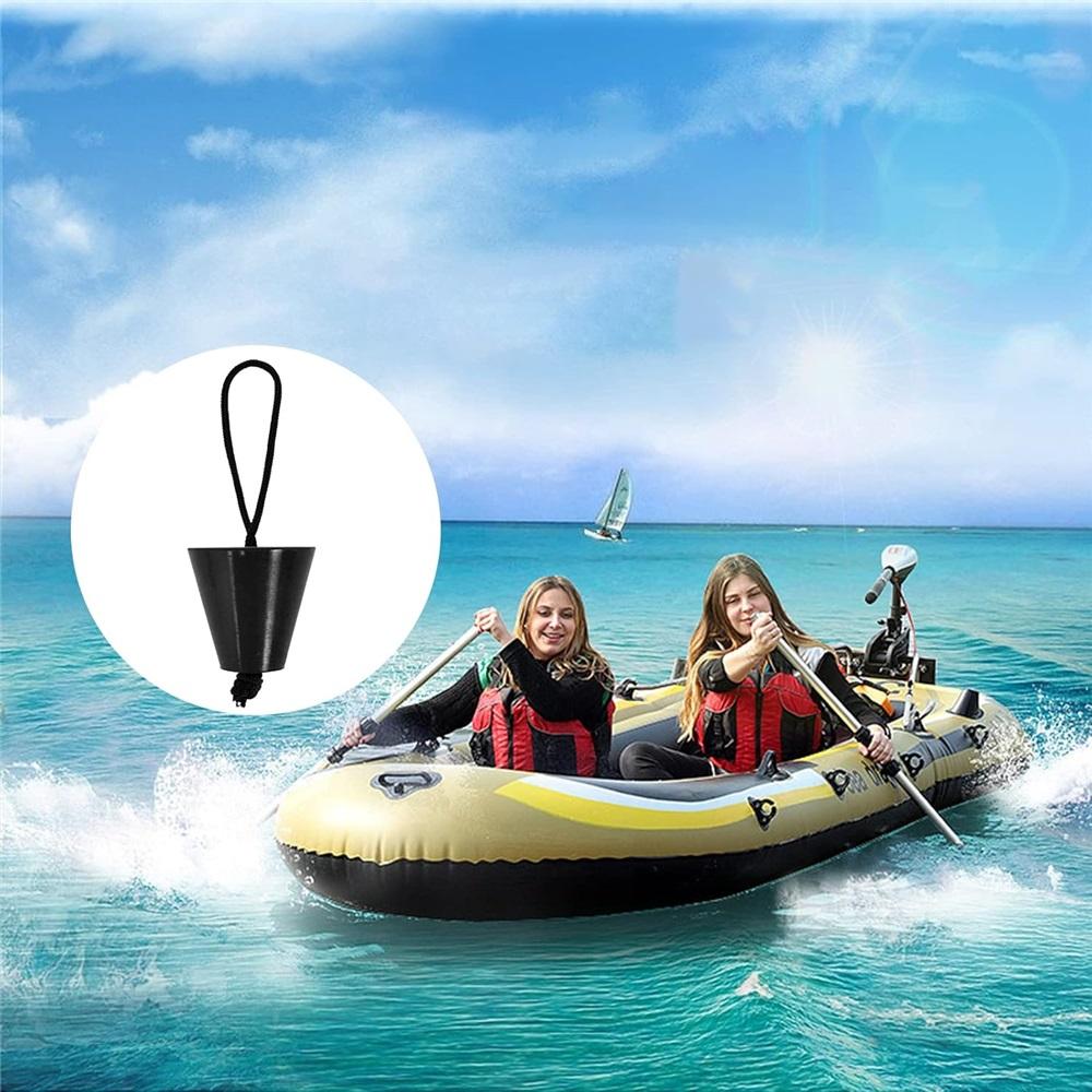 8 Pcs Kayak Scupper Plugs Kit, Silicone Universal Kayak Scupper Plug Drain Holes Stopper Bung With Lanyard, Kayak Accessories