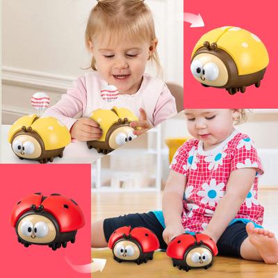 Cute And Fun Ball Blowing Machine Seven Star Ladybird Early Education Toy