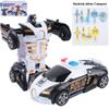 Children's Deformation Toy Car - One-Key Inertia Impact Puzzle Vehicle