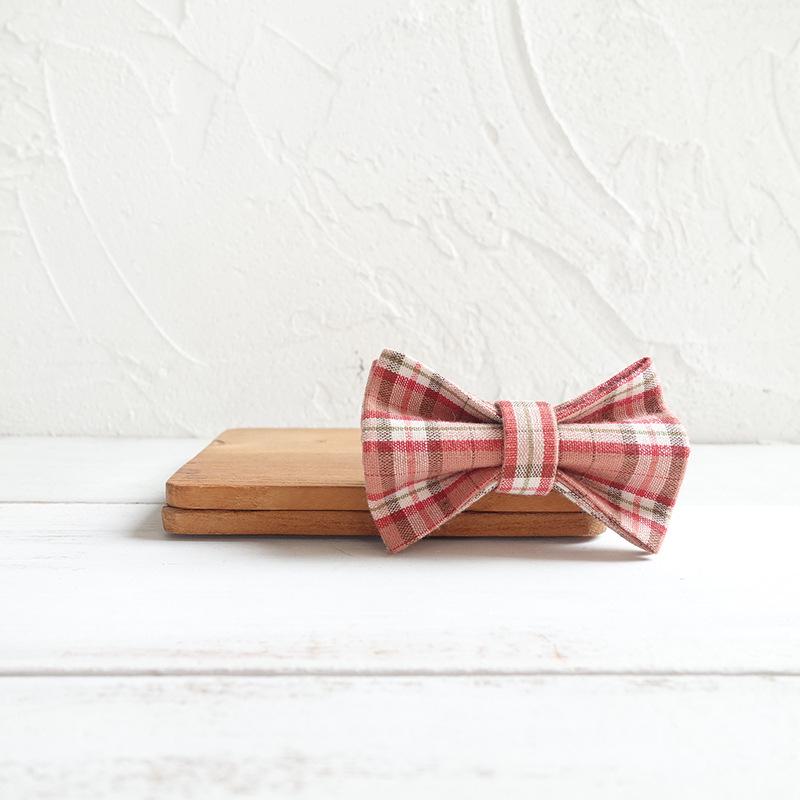 MUTTCO Orange Plaid Cat Collar UCC-042