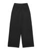 COVERNAT WOMAN Double-Pleated Belted Wide Pants Charcoal