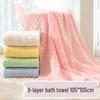 Pure Cotton Newborn Baby Blanket & Bath Towel - Six-Layer Gauze, Soft & Absorbent Swaddle.
