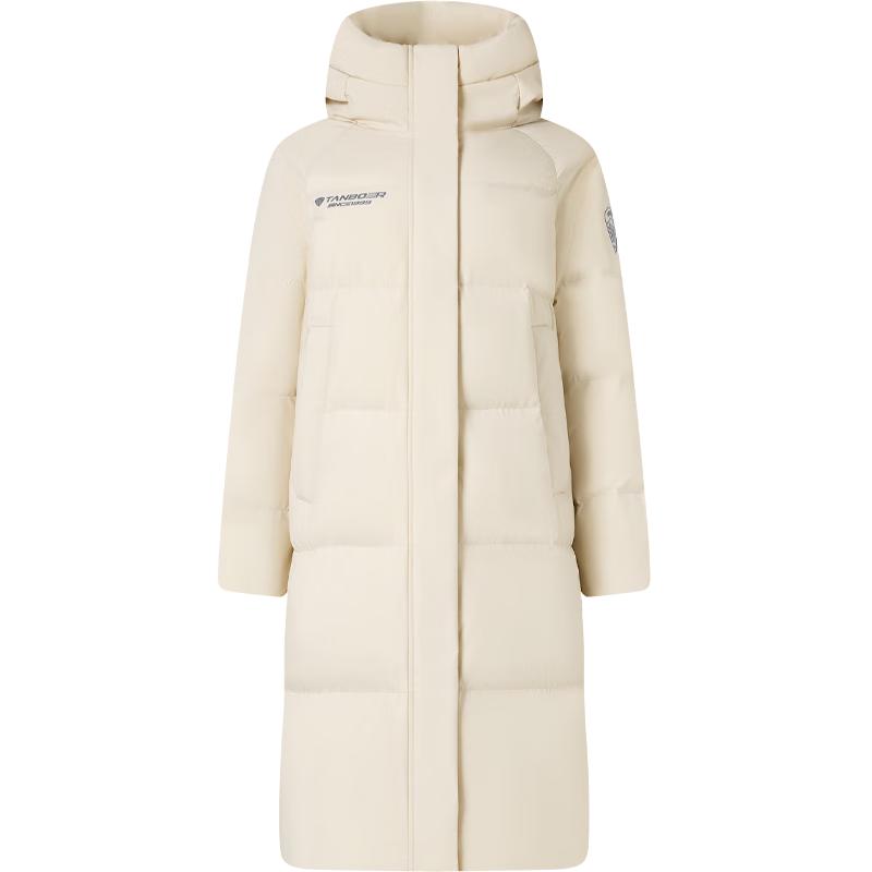 Tanbol Women's Long Warm Hooded Down Jacket