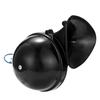 Car Styling Loud 300DB 24V Black Electric Snail Horn Air Horn Raging Sound For Car Motorcycle Truck Boat
