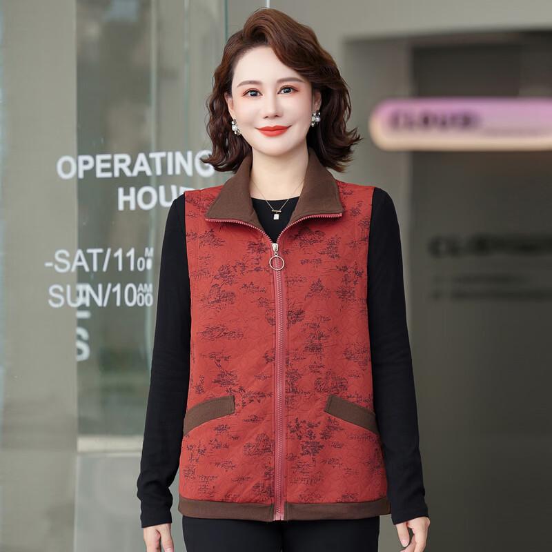 Yalu Women's Floral Lapel Vest
